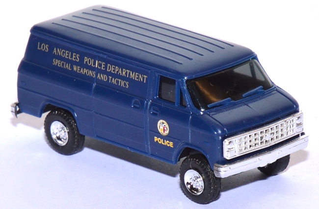 Chevrolet Van LAPD S.W.A.T. blau