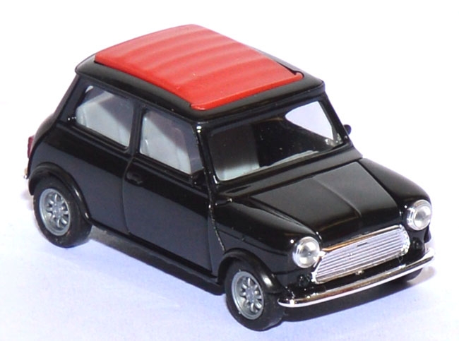 Austin Mini Cooper mit Faltdach schwarz