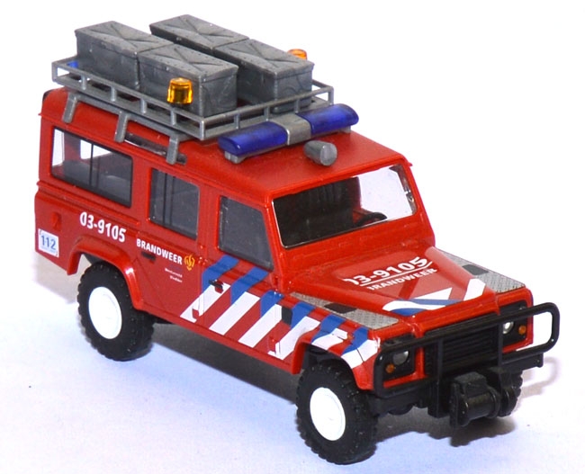 Land Rover Defender Brandweer Westerveld Vledder Feuerwehr NL 50306