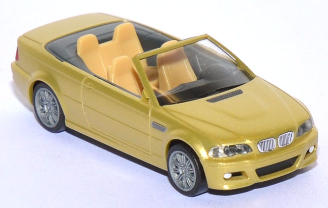 BMW M3 (E46) Cabriolet goldmetallic