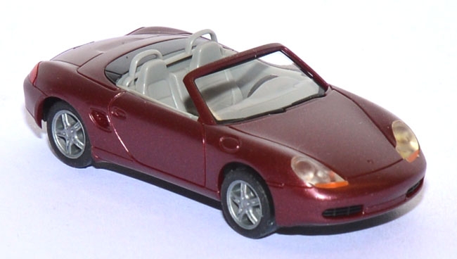 Porsche Boxster 986 offen weinrotmetallic