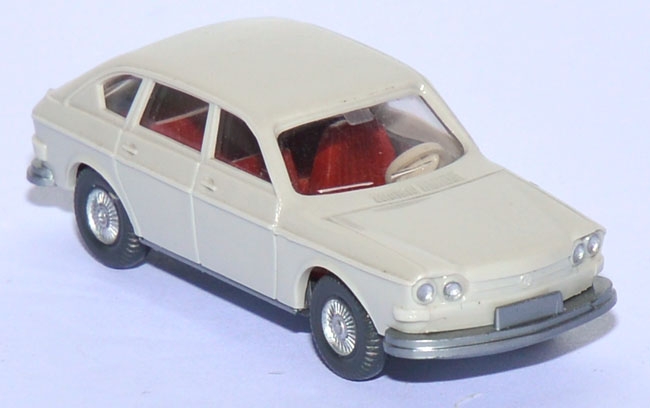 VW 411 Limousine grauweiß