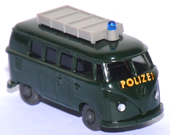 VW T1 Bus Polizei tannengrün