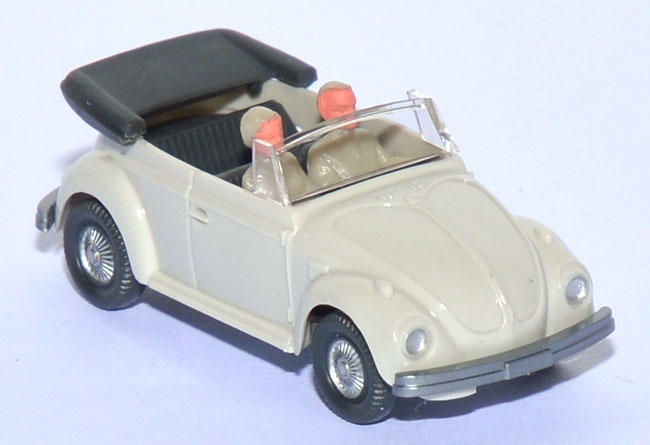 VW Käfer Cabriolet grauweiß
