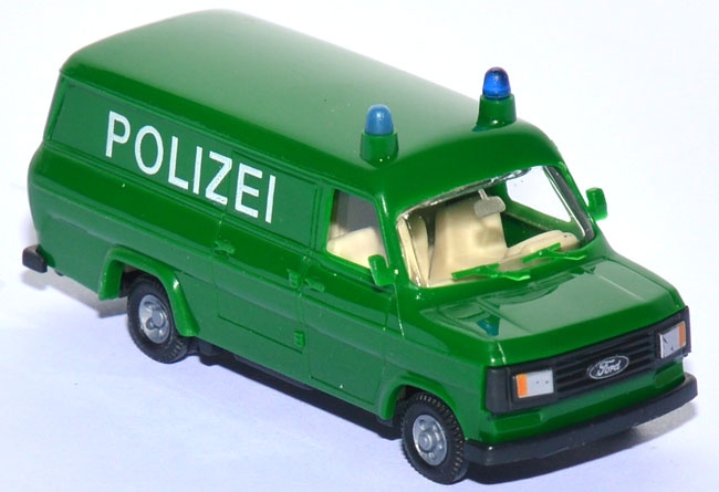 Ford Transit Kasten Polizei grün