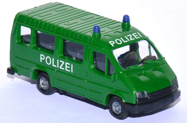 Ford Transit B Bus Polizei grün