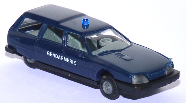 Citroen CX Break Gendarmerie Polizei Frankreich blau