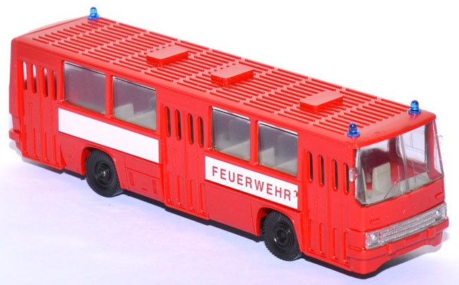 Ikarus 260 Stadtbus Einsatzleitung Feuerwehr rot