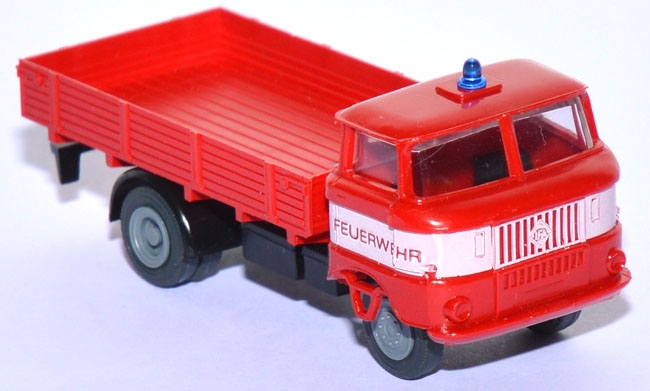 IFA W50 LKW Pritsche Feuerwehr rot