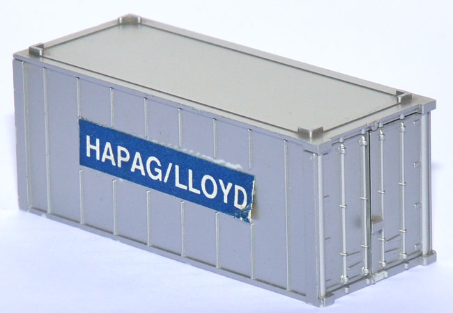 Container 20 ft. Hapag/Lloyd silber