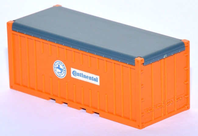 Container open-top 20 ft. Continental orange