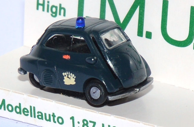 BMW Isetta 300 Polizei dunkelblau