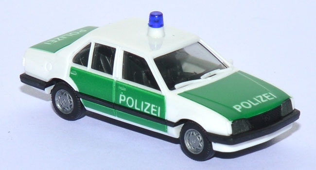 Opel Ascona C Stufenheck Polizei grün