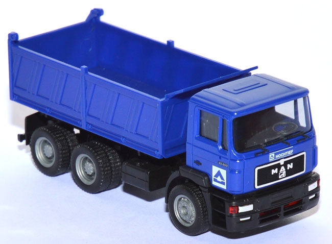 MAN F 2000 Baukipper  HOCHTIEF blau