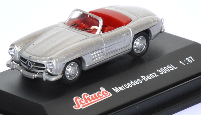 Mercedes-Benz 300 SL Cabrio offen silber