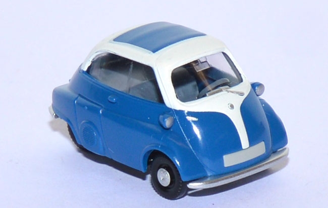 BMW Isetta 4rädrig ultramarinblau