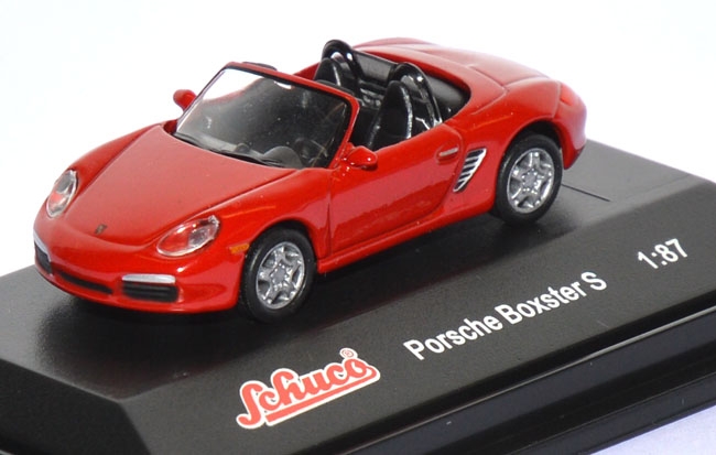 Porsche 718 Boxster S Cabrio offen rot