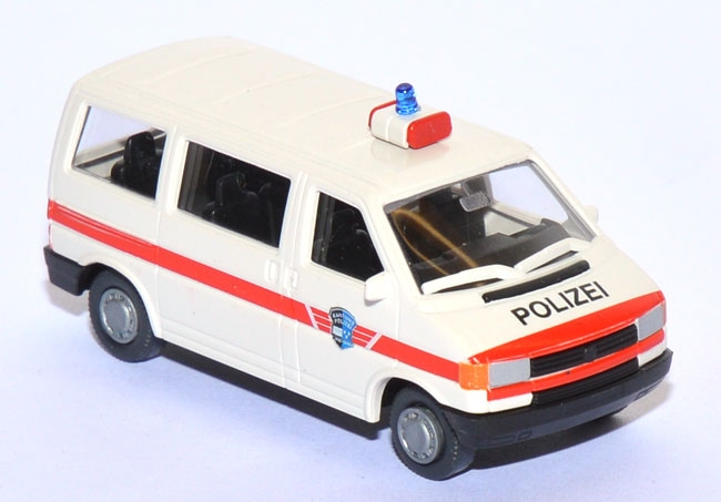 VW T4 Bus Caravelle Kantons-Polizei Schweiz weiß