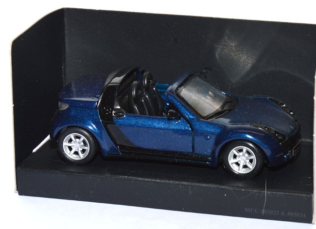 Smart Roadster Cabrio blau