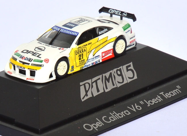 Opel Calibra V6 DTM 1995 Joest Team Amorim #21 weiß