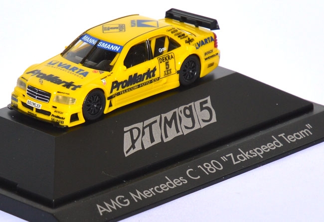 Mercedes-Benz C 180 Zakspeed Team DTM 1995 ProMarkt Grau #5 gelb