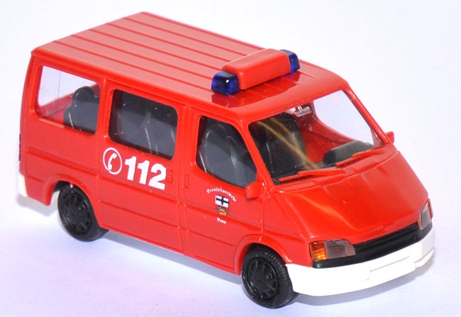 Ford Transit Bus Feuerwehr Berufsfeuerwehr Bonn rot