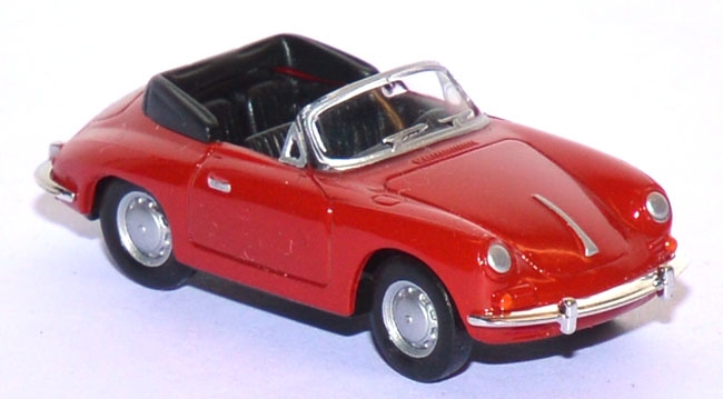 Porsche 356 B Cabrio rot