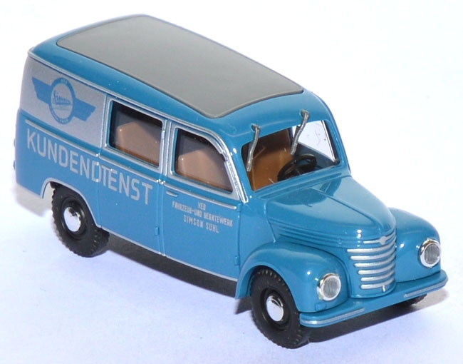 Framo V901/2 Halbbus / Barkas VEB Fahrzeug- und Gerätewerk Simson Suhl blau 51290