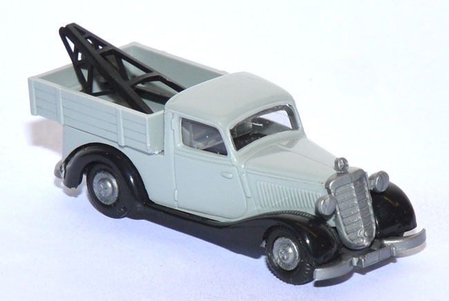 Mercedes-Benz 170V Pickup mit Kran grau