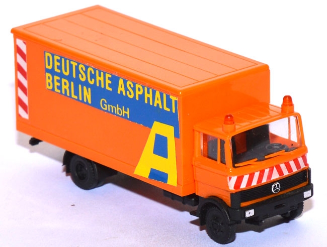 Mercedes-Benz LP 809 Koffer-LKW Kommunal orange