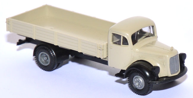 Mercedes-​Benz L 311 Pritschen-​LKW graubeige