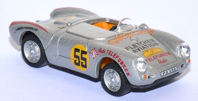 Porsche 550 Spyder #55 silber