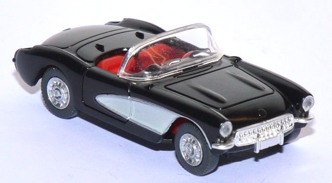 Chevrolet Corvette C3 Cabriolet offen schwarz