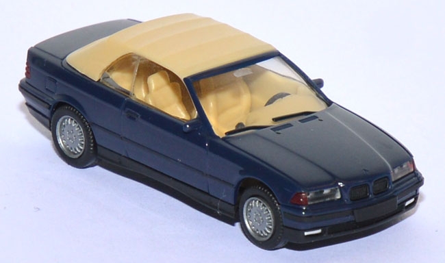 BMW 325i Cabrio geschlossen dunkelblau