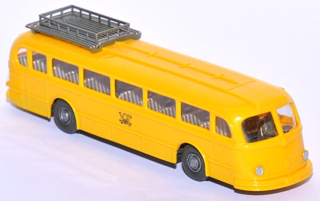 Mercedes-Benz O 6600 H Pullman Bus Post gelb