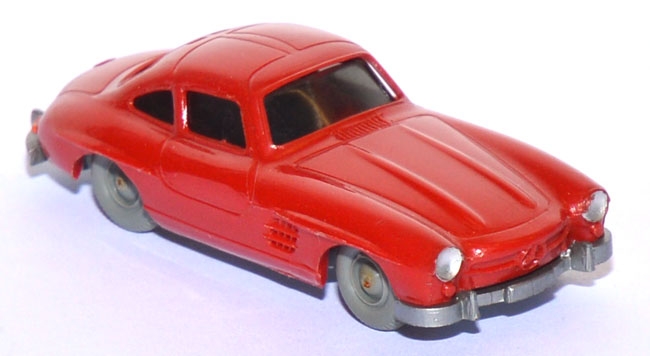 Mercedes-​Benz 300 SL Coupé Flügeltürer rot