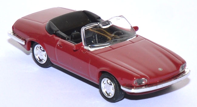 Jaguar XJ S Cabriolet offen weinrot