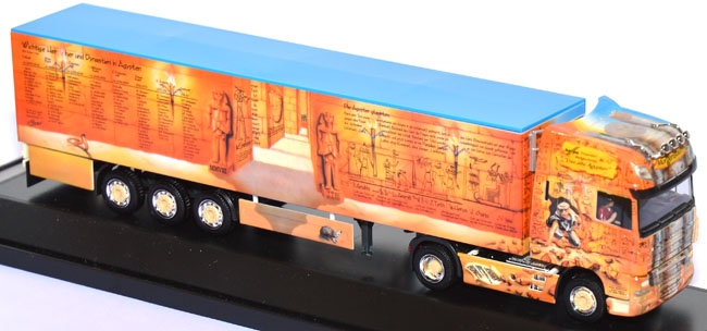 DAF XF 105 SSC Schubbodensattelzug - Weltgeschichte Ägypten - Nr. 10