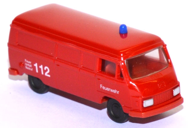 Hanomag F35 Kasten Feuerwehr rot