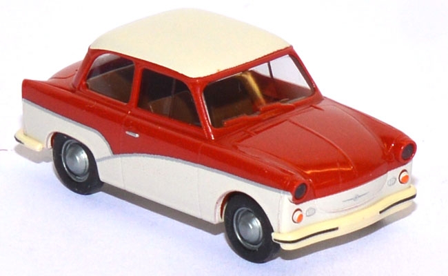 AWZ P 50 Trabant 500 Limousine Sonderausführung rot / weiß