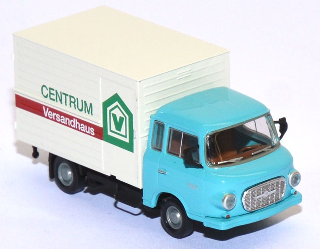 Barkas B 1000 Koffer Centrum-Versandhaus blau