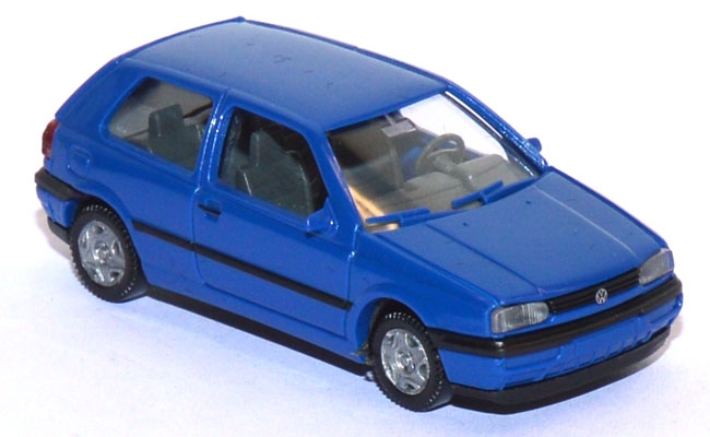 VW Golf 3 2türig dunkelultramarinblau