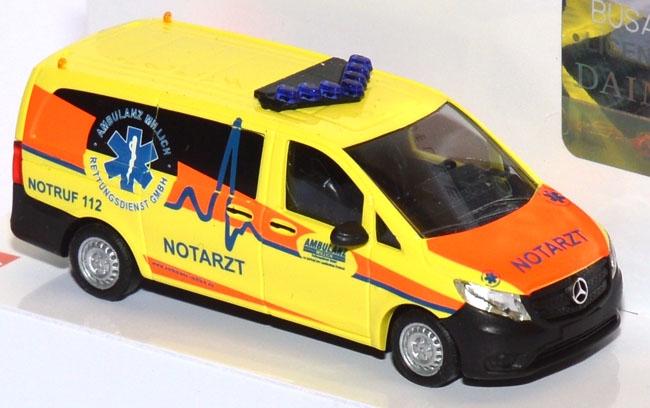 Mercedes-Benz Vito NEF Millich Ambulanz Rettungsdienst Landkreis Rostock 51115