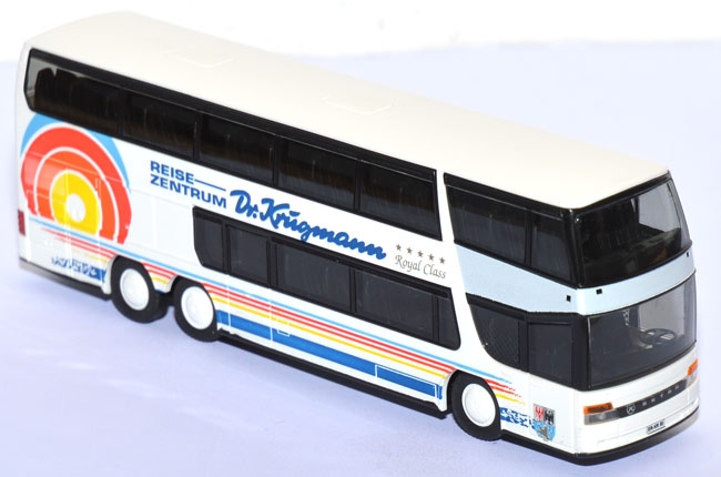 Kässbohrer Setra S 328 DT Reisebus Dr. Krugmann weiß