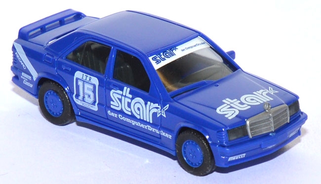 Mercedes-Benz 190 E 2,3 - 16 DTM 1988 Star #15 blau