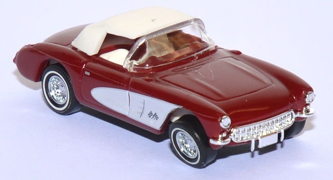 Chevrolet Corvette Cabrio 56 geschlossen weinrot 45405