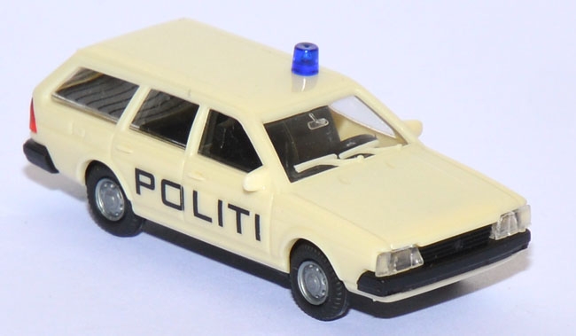 VW Passat 2 Variant Politi Polizei Niederlande cremeweiß