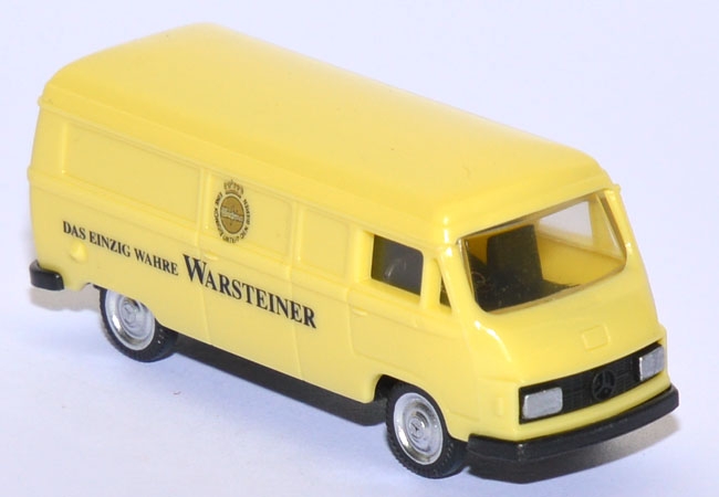 Mercedes-Benz L 207 Kasten Warsteiner schwefelgelb