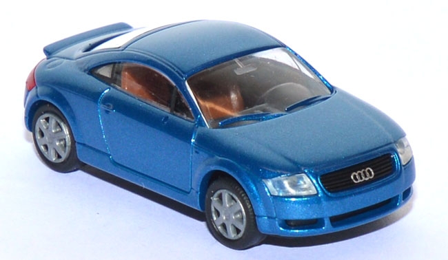 Audi TT Coupé (8N) mit Heckspoiler blaumetallic