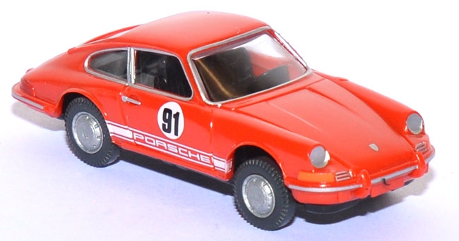 Porsche 911 Coupé Renndienst #91 rot